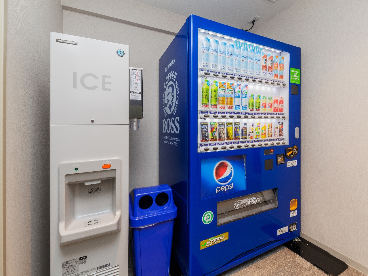 製氷機、自動販売機